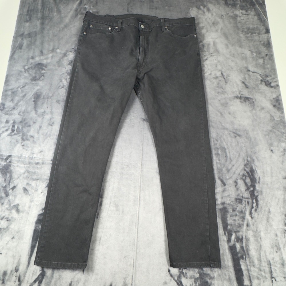 Levis 511 Slim Fit Jeans Mens 42x32 Gray Charcoal Denim 0287